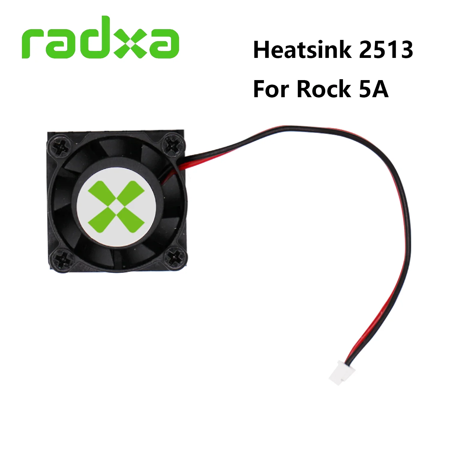 Radxa ROCK 5A Heatsink 2513 Aluminum Cooling Fan For Rock 5A Single-board Computer