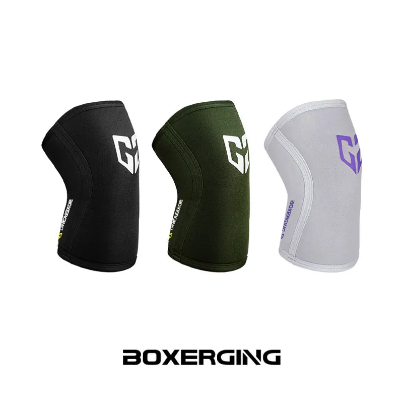 Knee Sleeves Compression Knee Neoprene Protector Support Knee Pad for Gym Basketball Cross Strength Training Squats Women Men