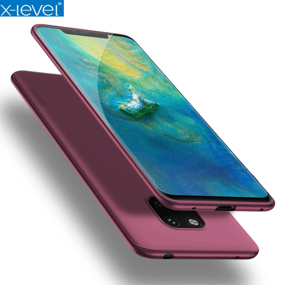 

X-level Silky Tpu Phone Case For Huawei Mate 30 40 Mate40 P50 P40 P30 Pro Ultra Thin Protective Back Matte Soft Cover Case