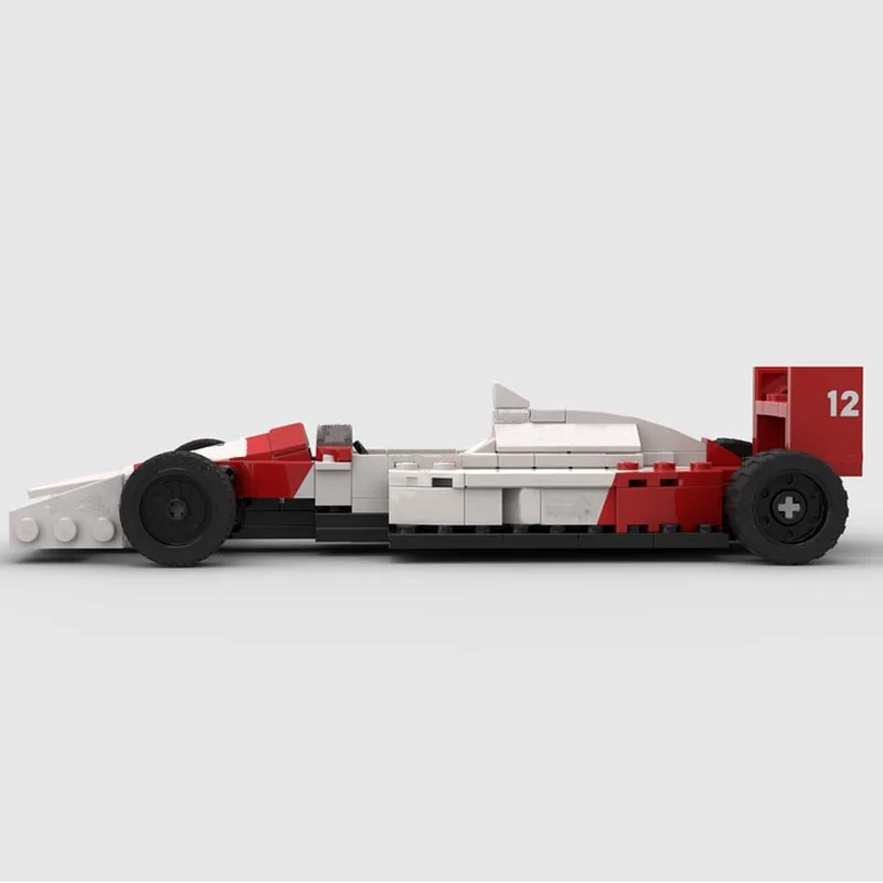 New Technical MOC-59664 SuperMP4/4 Team Stake SuperRace Car Model Buiding Kit Creators Block Bricks Kid Toys Birthday Gifts