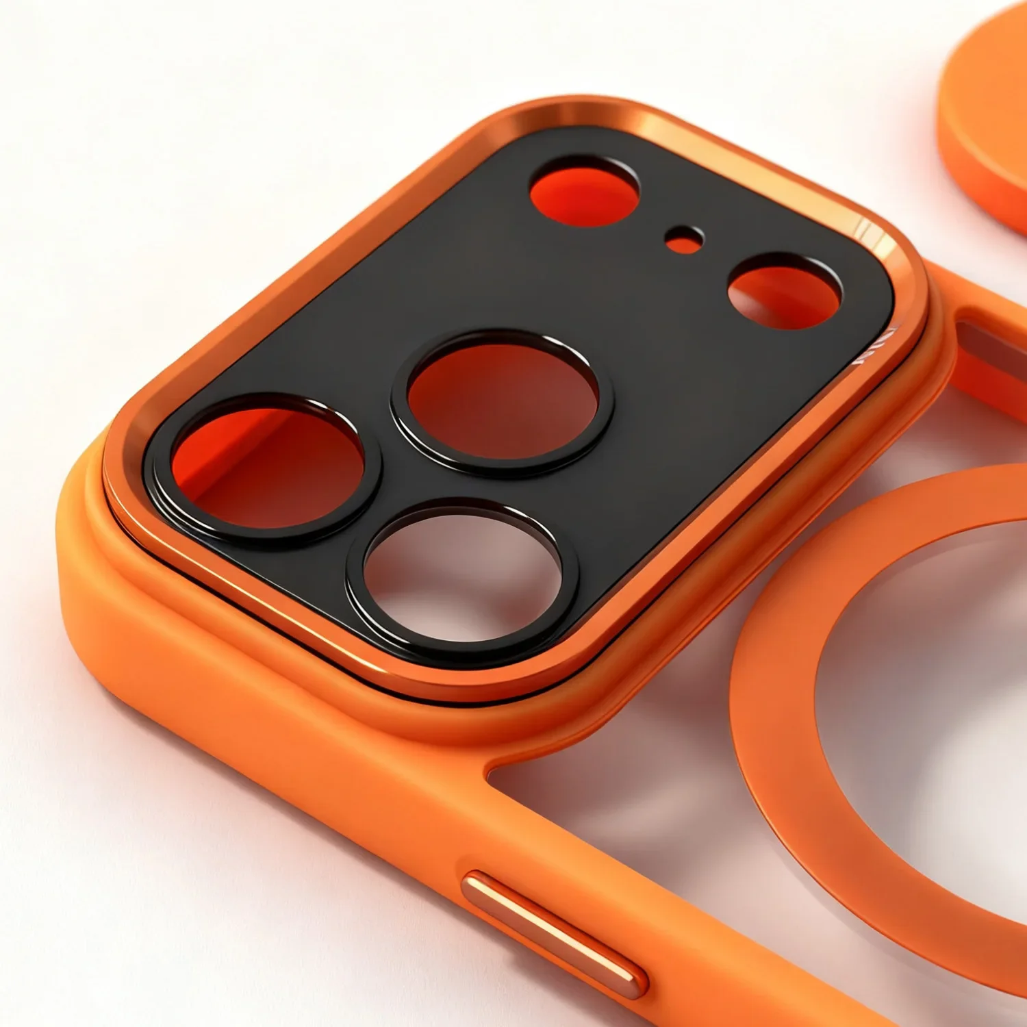 2025 17PM Magnetic Transparent Case for IPhone 17/17 ProMax/17Pro/17Air Magnet Phone Cover with Plating Camera Protector Bumper