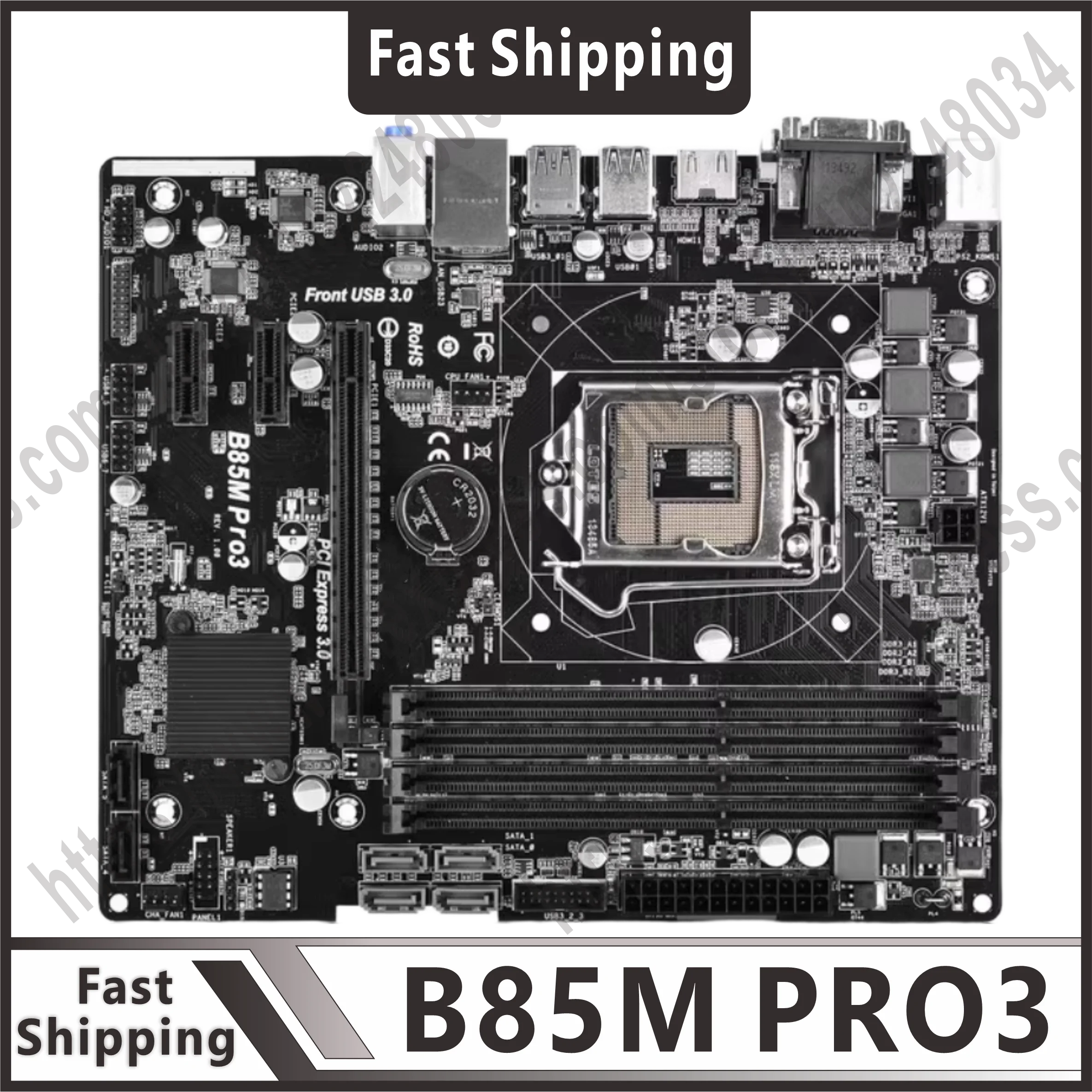 B85M motherboard B85M PRO3 LGA 1150 DDR3 32G SATA3 PCI-E 3.0 USB 3.0 HDMI Micro ATX For Core i7/i5/i3/Xeon/Pentium CPU