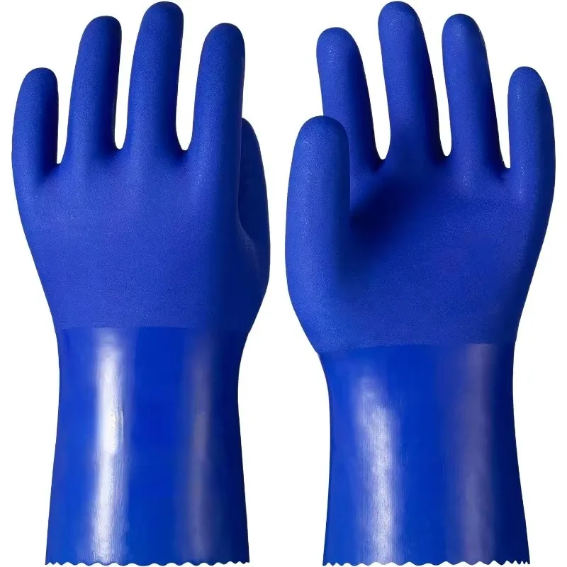 Industrial Chemical-Resistant Gloves, Thickened, Anti-slip, Oil-resistant, Acid-resistant Protection image 6