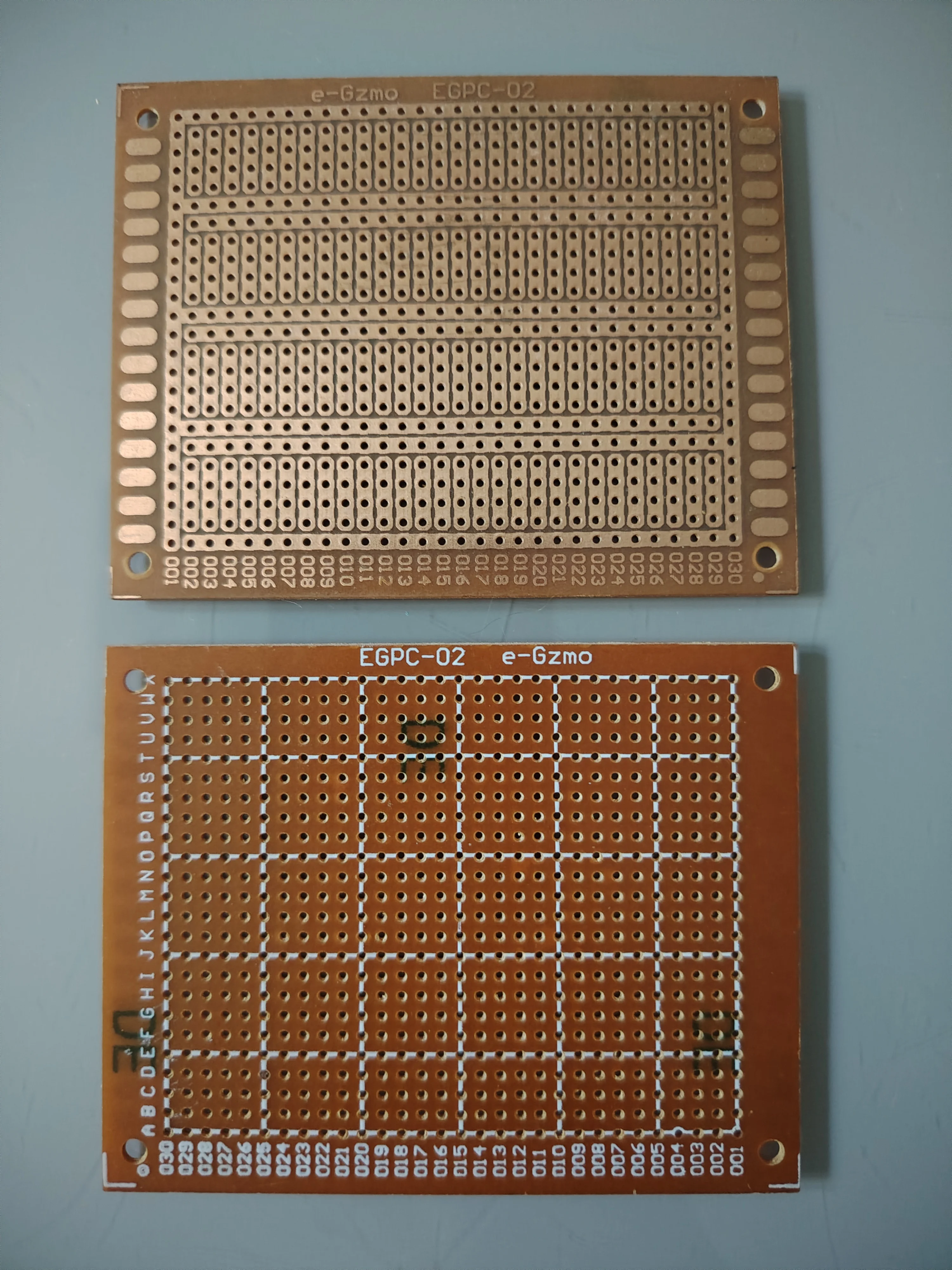 5pcs/lot Jingtongda universal pcb Stripboard Veroboard circuit Board Single Side 7x9cm 4er joint hole breadboard pitch 2.54mm