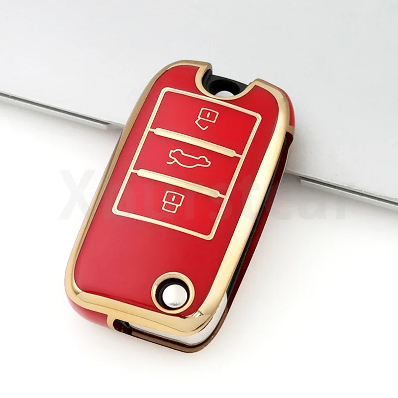 TPU Auto Shell Fob Holder for Roewe RX5 MG3 MG5 MG6 MG7 MG ZS GT GS 350 360 750 W5 Car Remote Key Fob Case Cover Accessories