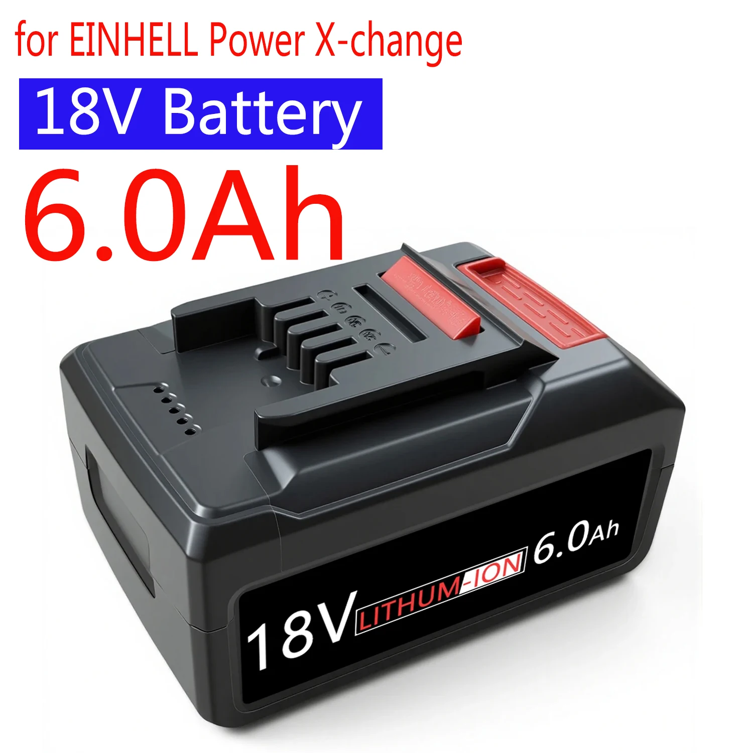 6000mAh Replacement Battery EIN18C2 Li-ion Batteria for EINHELL 18V Battery Power X-change PX-BAT4 4511396 Power Tools