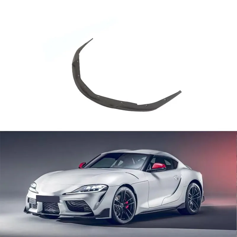 

Pre-preg Carbon Fiber Front Bumper Lip for Toyota Supra 2019-2020