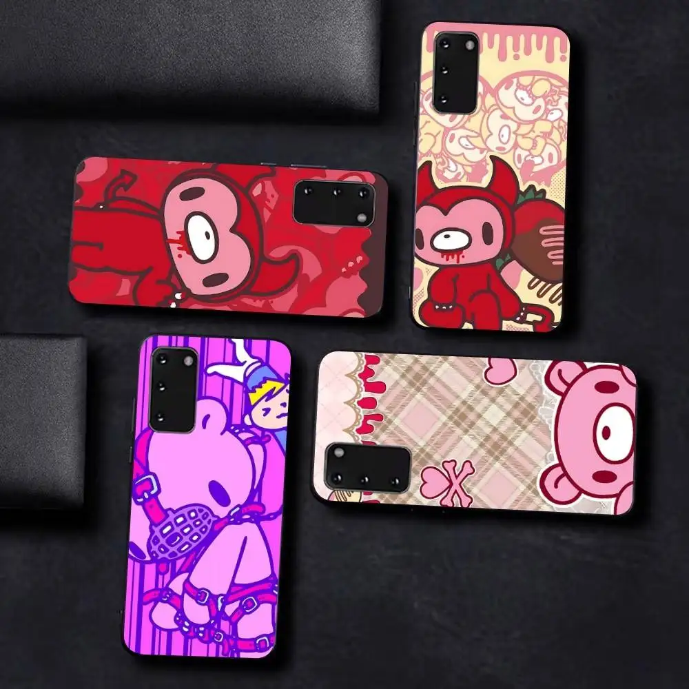 Cartoon G-gloomy Bear Phone Case For Samsung S 24 Fe 25 Ultra Plus 20 Lite 21 30 22 23 24 22 Ultra 5G Fundas
