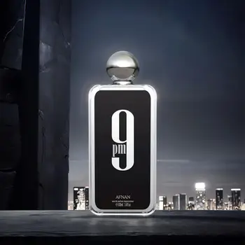 عطر Afnan 9 Pm Pour Homme Eau de Parfum Spray عطر فريد يدوم طويلاً هدية عطر رجالية فاخرة 100 مل