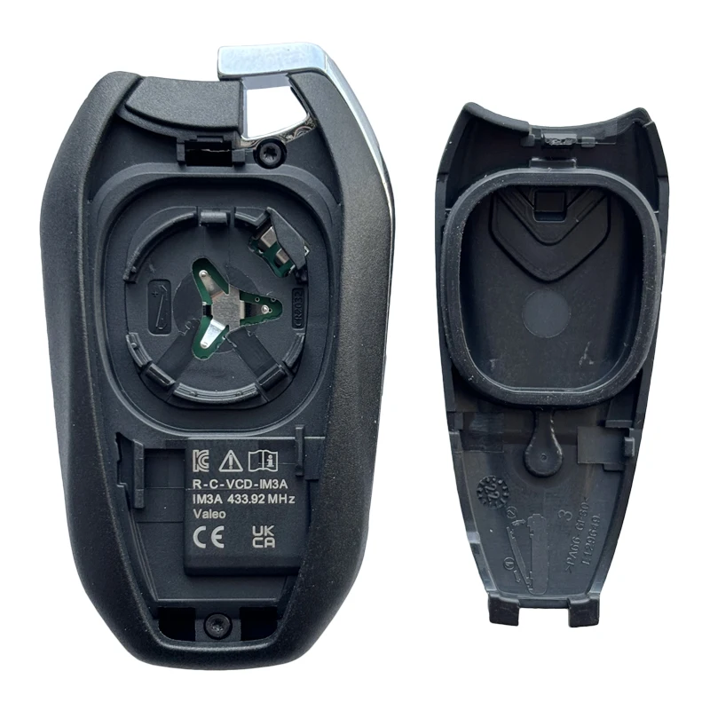 TXK016034 For Citroen 508 5008 Smart Remote Key 3 Button With Lamp 433.92MHz 4A Chip A3M65 R-C-VCD-IM3A