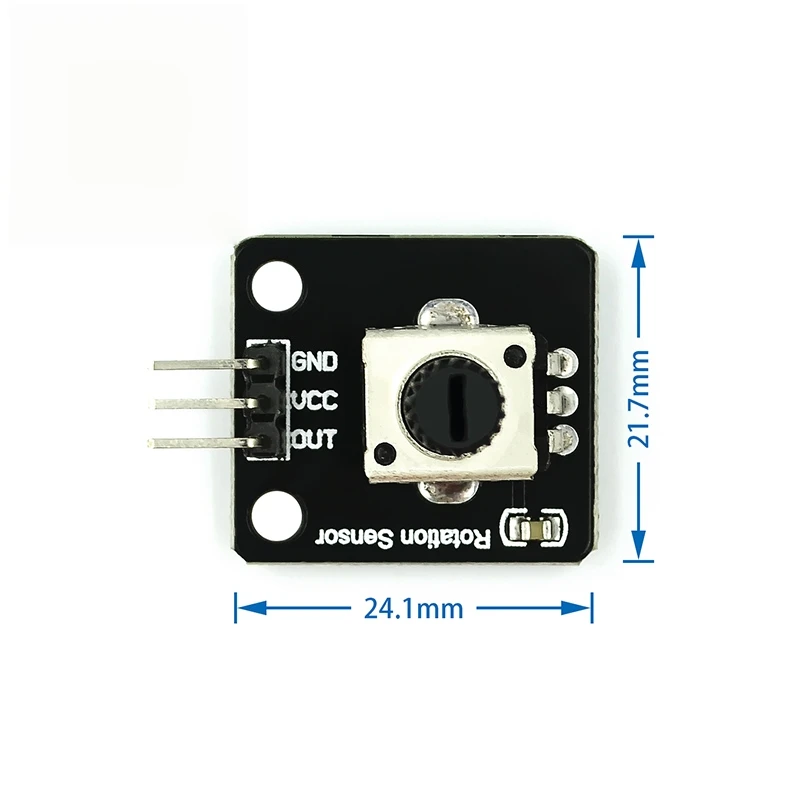 Electronic building blocks, rotary potentiometer, analog knob module, rotary encoder module