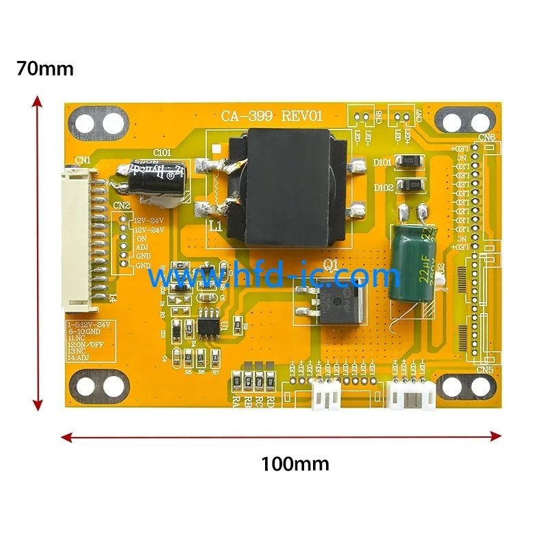 CA-399 26-50inch LED backlight inverter board default input 200ma LED LCD TV universal constant current board ca399