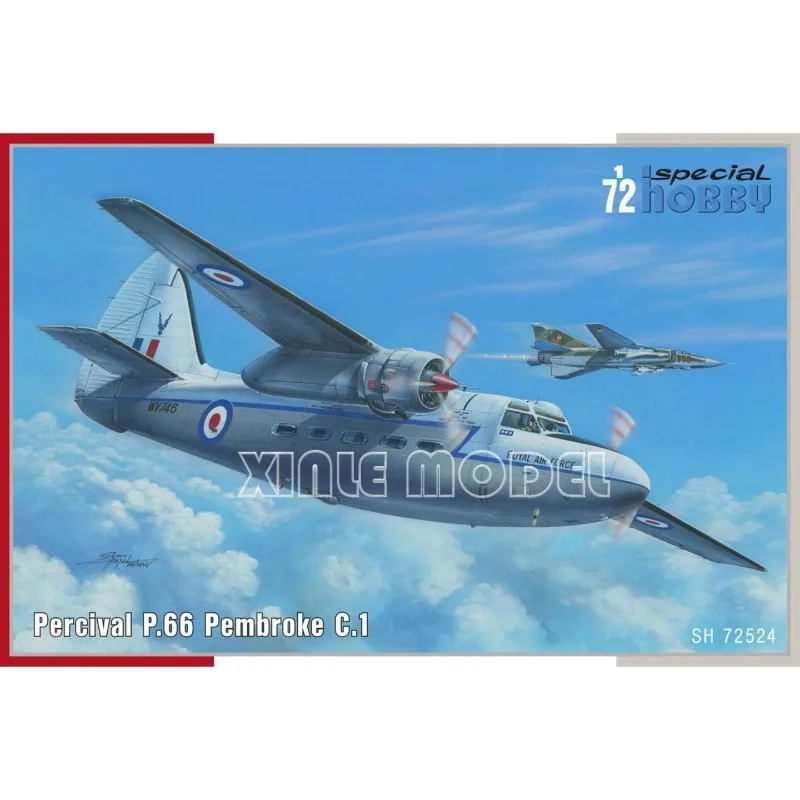 

Набор для сборки пластиковой модели самолета Special Hobby 72524 Percival P.66 Pembroke C.1 1/72