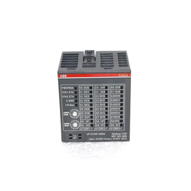 

ABB PLC AC500 Expansion Module CI501-PNIO CI502-PNIO CI522-MODTCP TA525 CI521-MODTCP CI511-ETHCAT CI512-ETHCAT New Original