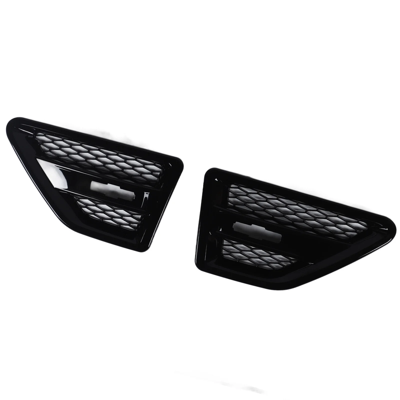 Side Air Vent Grill Front Left Right Long Lasting Shockproof High Strength Car Side Mesh Vent Decoration for Freelander 2 LR2