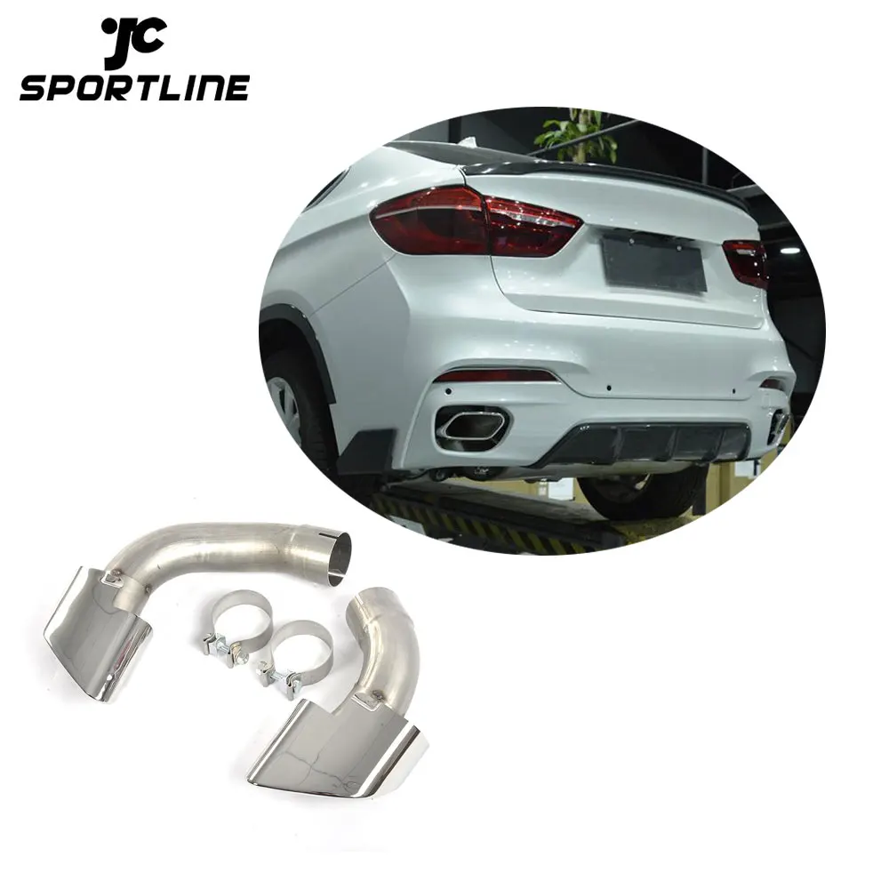 

Stainless Steel F16 Exhaust Tips For BMW F16 X6 2014-2017