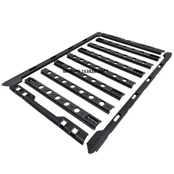 

Factory Direct Steel Roof Mount Luggage Rack for Toyota Hilux 4x4 Accessories Without Light for Pickup Truck