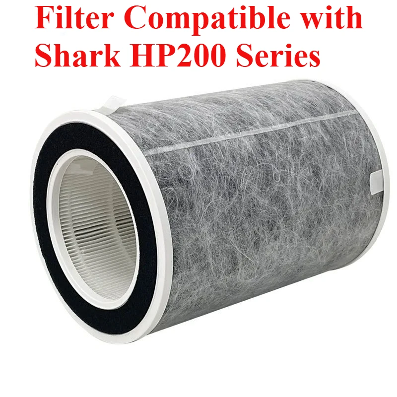 

True HEPA max Filter Compatible with Shark HP200 Series, HP202, HP201, HP232, HP302 and HC502, Part # HE2FKBAS, HE2FKBASMB
