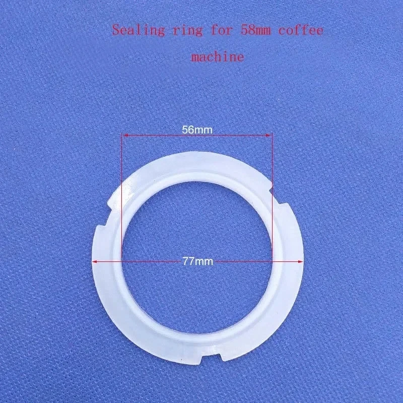 Coffee Machine Handle Sealing Ring, Silicone Rubber Ring, Gasket Accessories, 51mm, 58mm