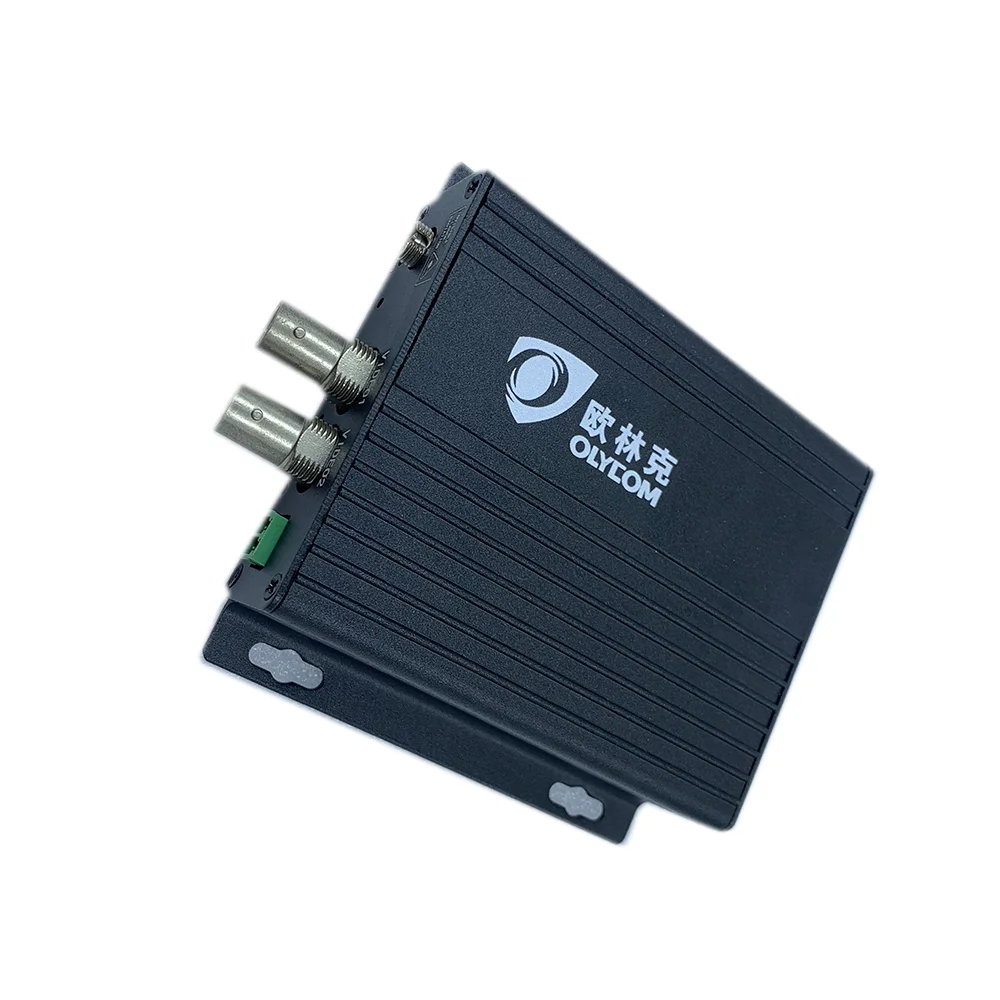 2026 محول FC BNC فريد 20 كجم بسيط 2CH محول فيديو تناظري إلى IP مع بيانات RS485