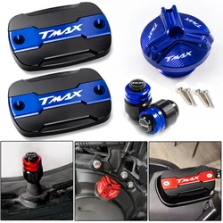 For Yamaha TMAX 530 500 560 TMax530 SX DX TECH MAX TMAX560 T-Max Accessories front brake fluid brake tank cap and filler cap