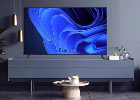 *TV sin marco de 100 pulgadas 110 120 red doméstica WIFI75 pantalla completa LCD 4k65 de alta definición a prueba de explosiones