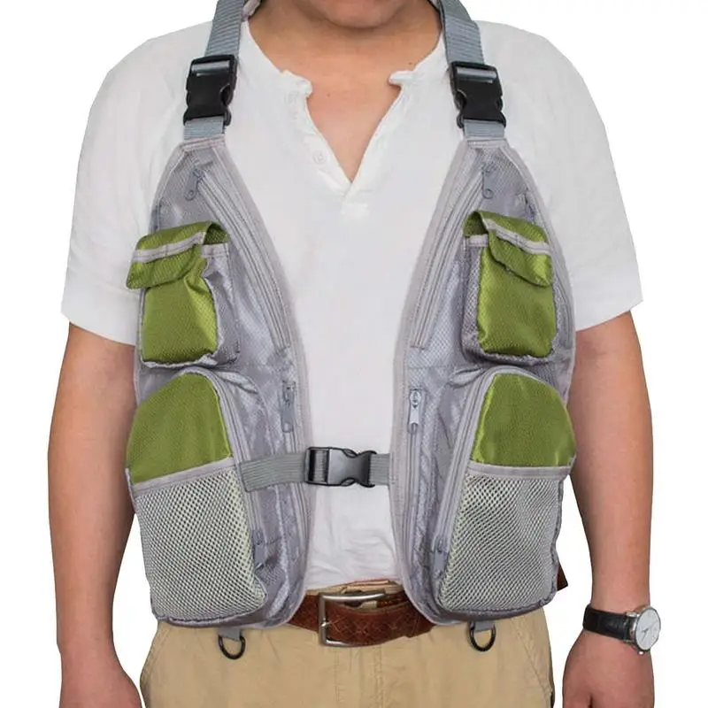 Adjustable Riding Fishing Vests Bassdash Breathable Fishing Vest Outdoor Sports Fly Swimming Adjustable Vest Fishing Tackle Vest