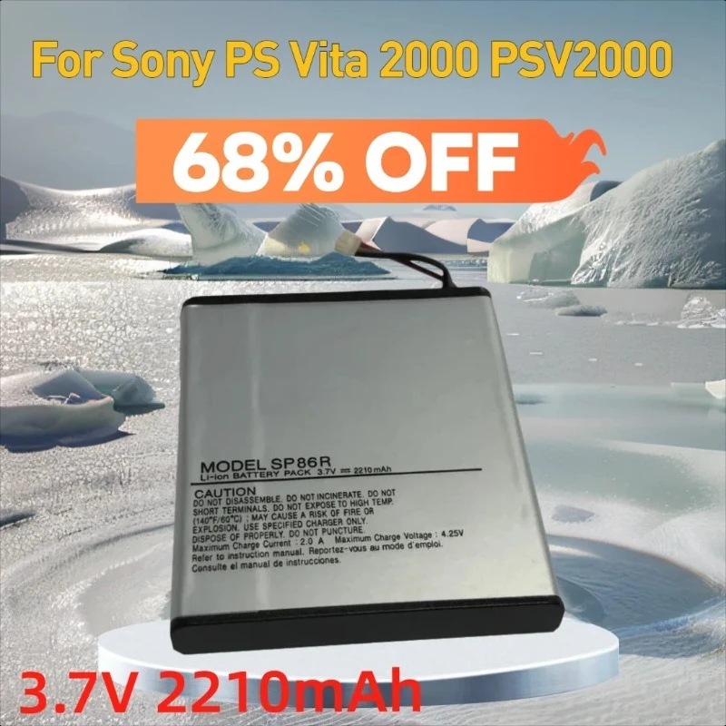

3.7V 2210mAh SP86R for Sony PS Vita 2000 PSV2000 Game Console Battery