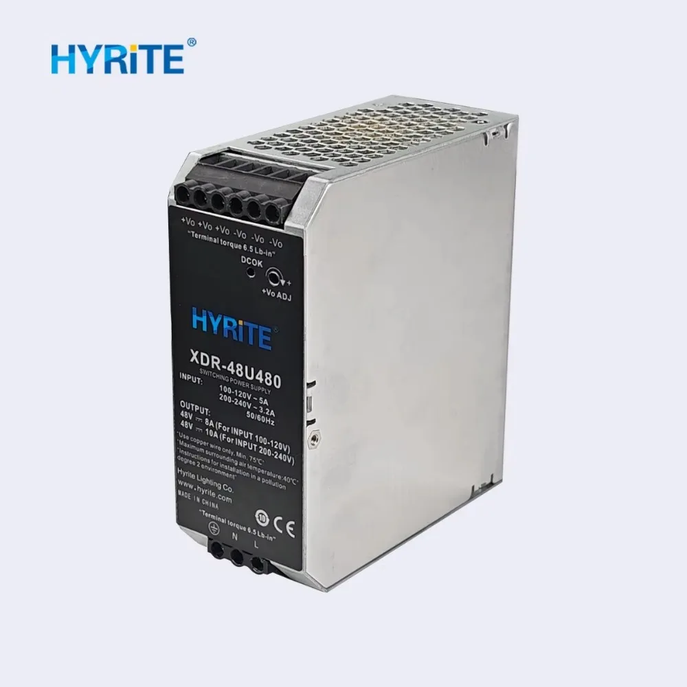 DIN Rail Power Supply, 12V 24V 48V AC‑DC Converter, 90‑264VAC High‑Efficiency CE Certified Industrial Switching Power Supply