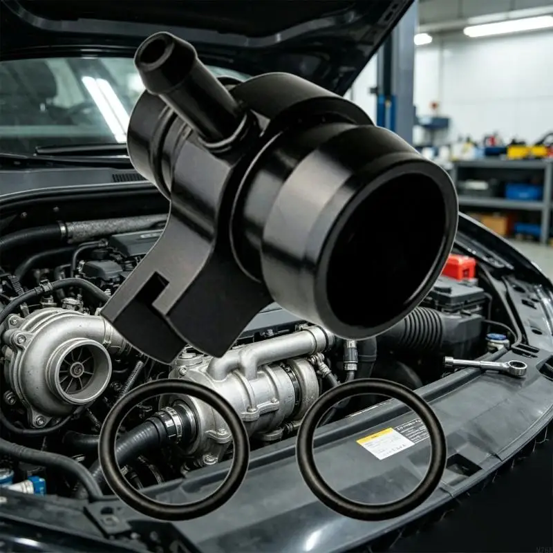 M76E Motorleitung-Anschluss für EA888 EA113 Golf Mk2 Serviceanwendungen, 3-Port-ABS-Vakuumadapterteil für Schlauchwechsel und – Detail 5