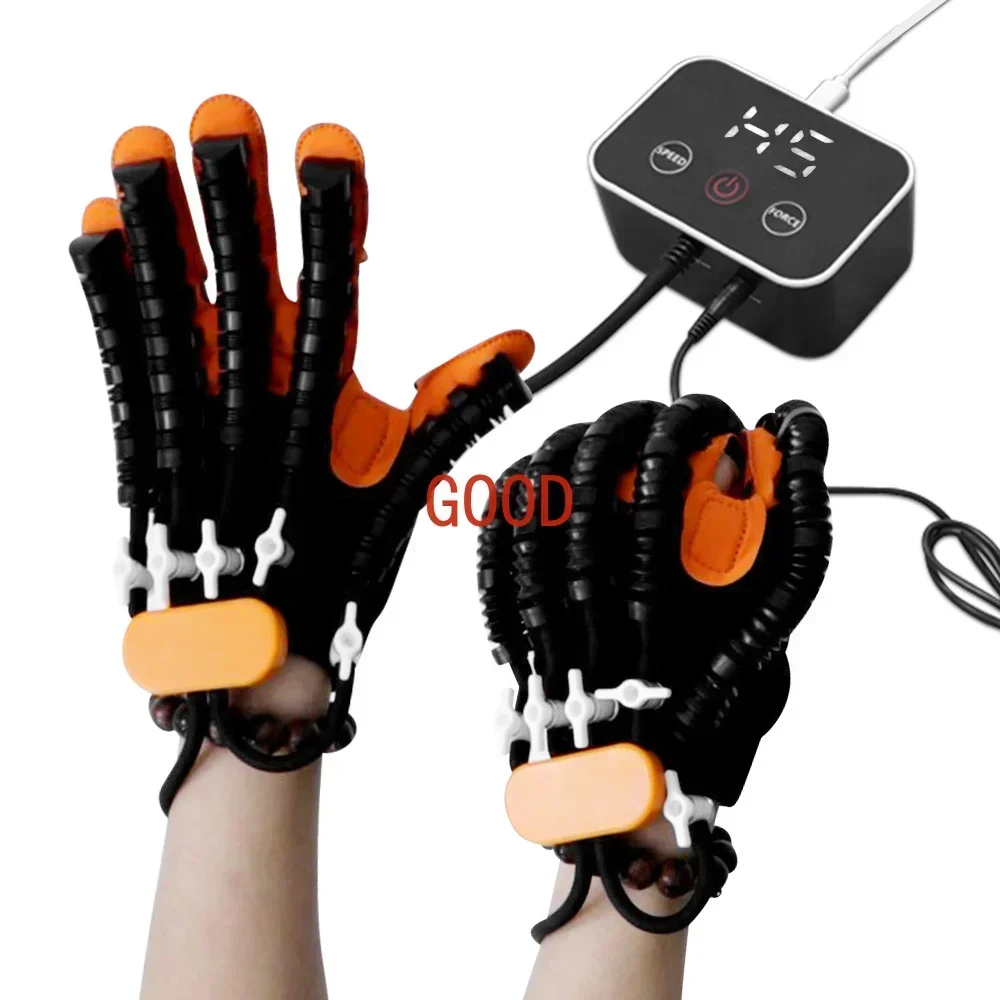 

Hospital Rehabilitation Robot Gloves Stroke Hemiplegia Cerebral Infarction Training Finger Exerciser Hand Function Recover Glove