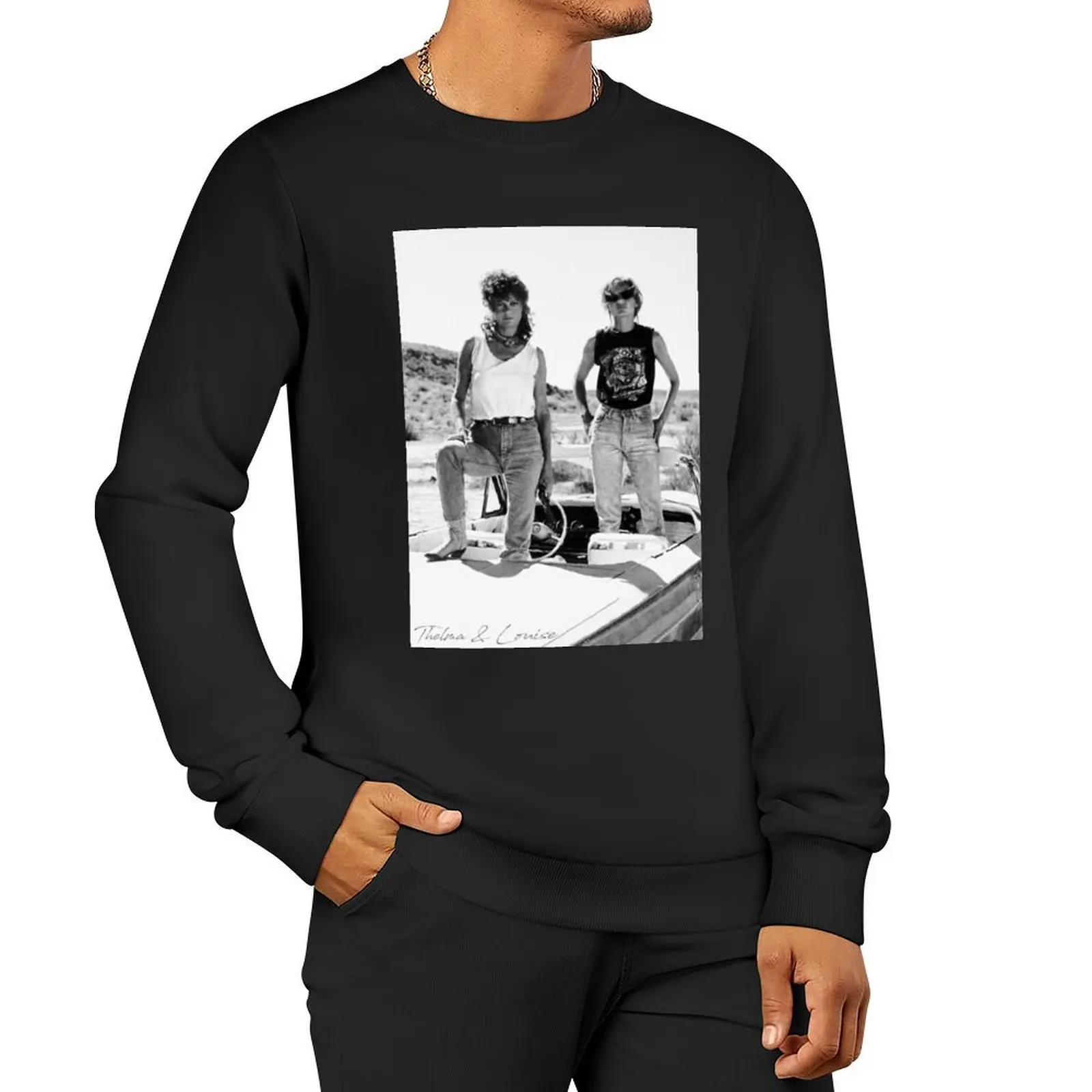 بلوفر Thelma And Louise ملابس أنيمي ملابس على الطراز الكوري ملابس شتوية ملابس رياضية سويت شيرت بقلنسوة #5