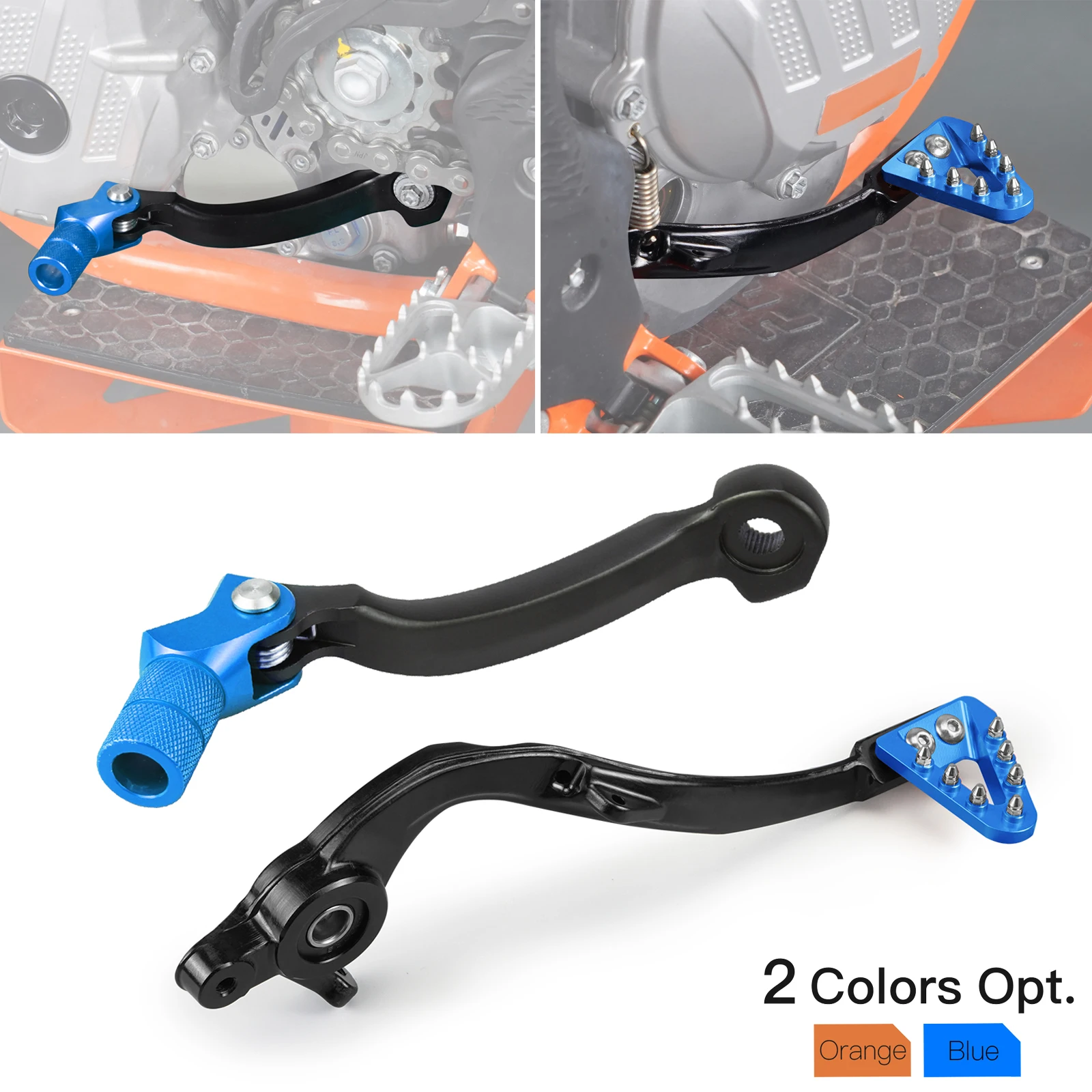 For Husqvarna TE 300 2017-2023 TE FE TC FC TX FX 125 250 300 350 400 450 501 Motorcycle Forged Brake Pedal Lever & Shift Lever