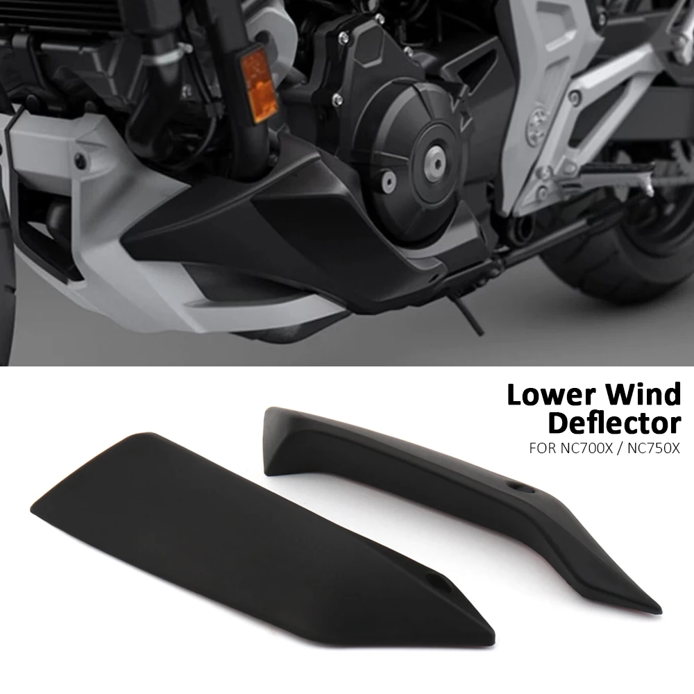 

For Honda NC750X NC 750 X NC700X NC 700X 2012 2013 2014 2015 2016 2017-2020 Motorcycle Foot Deflectors Lower Wind Deflector Set