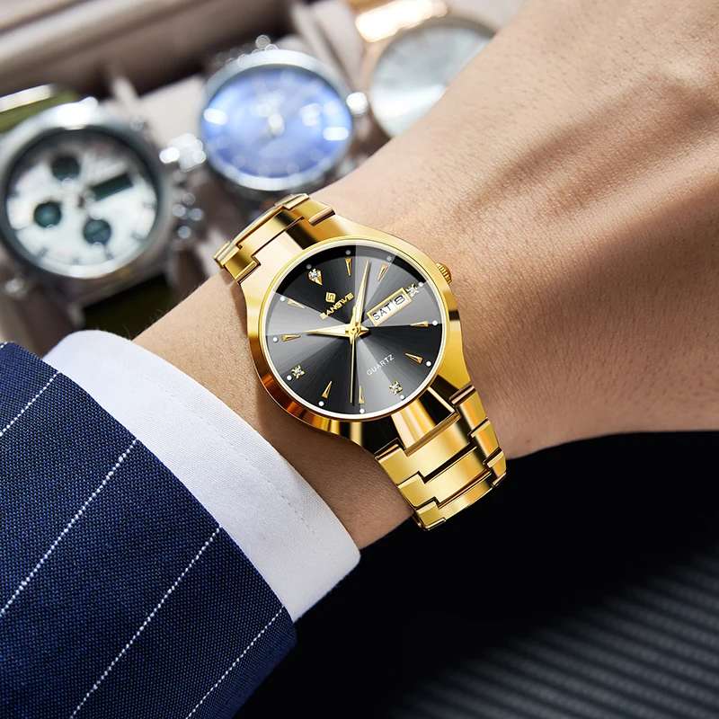 

BANGWEI 2026, роскошные часы, женские модные элегантные кварцевые наручные часы, женские водонепроницаемые светящиеся стальные мужские часы Reloj Mujer