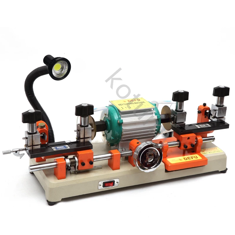 Horizontal Key Cutting Machine Double Head Key Duplicating Machine Key Copy Machine for Door and Car