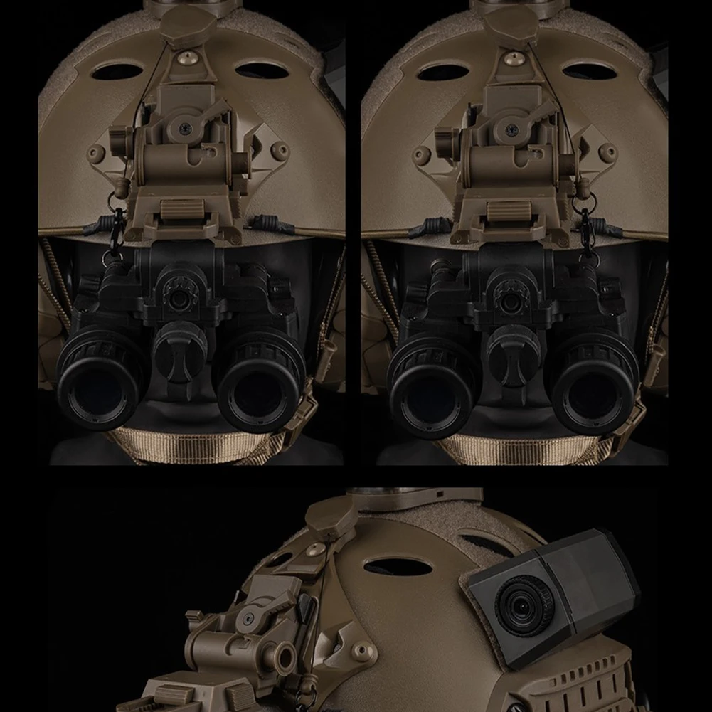 Casco VAS NVG Base Cordino NVG Mount Cordino di sicurezza Occhiali per la visione notturna Corda telescopica anticaduta per modello di visione notturna fissa
