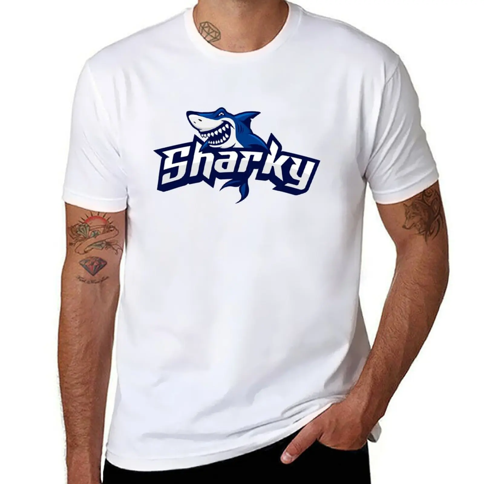 

T-Shirt men shirt t shirts for tshirt personalised Sharky g man t man