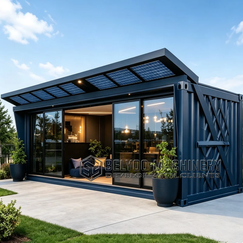 Belyoo Container Home Luxury Prefabricated House Premium Expandable Portable Villa Customizable Easy Installation