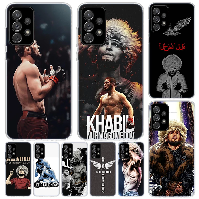 Khabib Nurmagomedov Phone Case For Samsung Galaxy A15 A14 A54 A13 A53 A12 A52S A55 A22 A23 A24 A32 A33 A34 A25 A35 A03S A04S A02