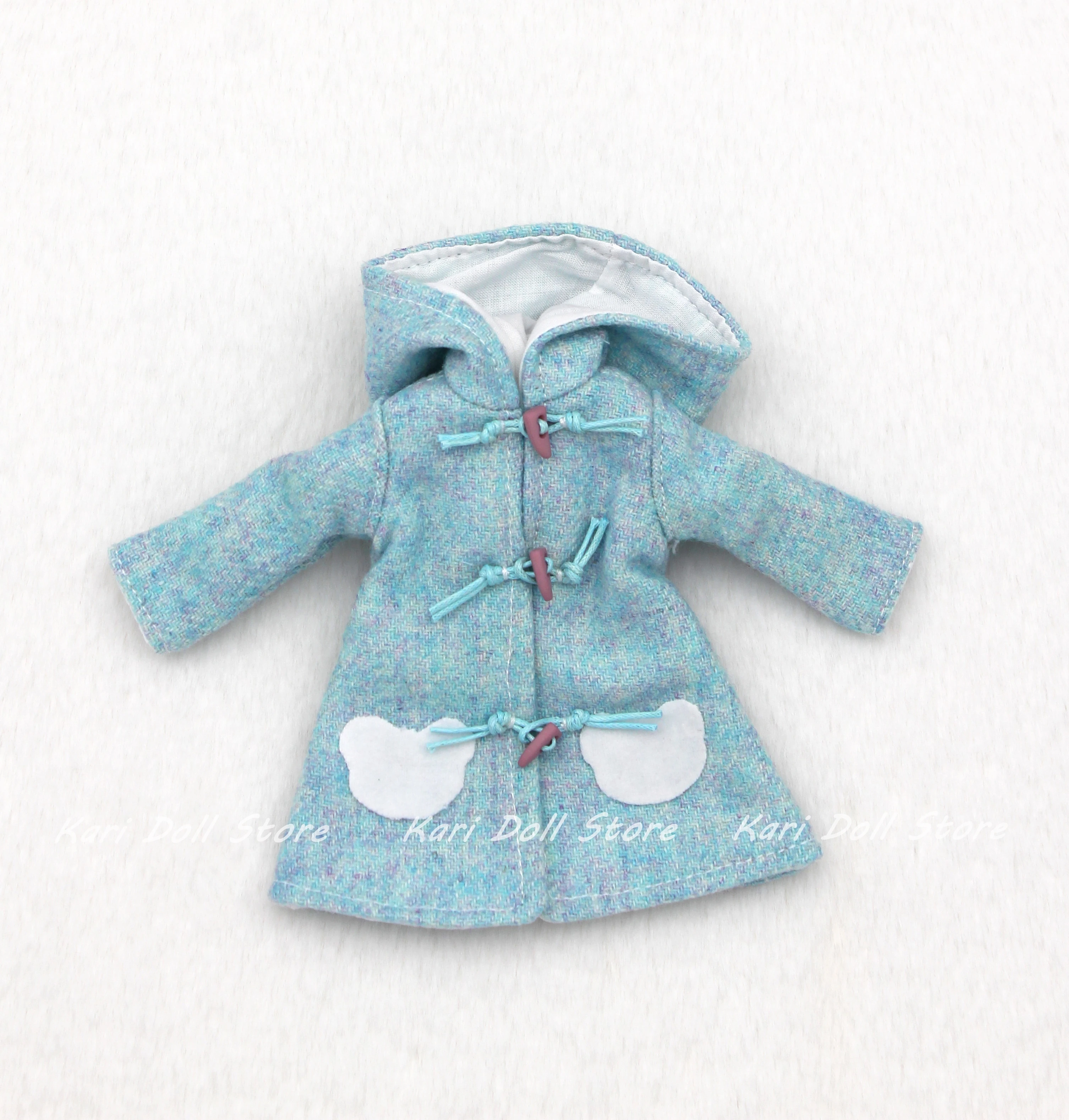 ملابس وتنورات دمى كاري 2025 معطف دمية كرواسون صوفية مصنوعة يدويًا لدمية Landazz Landoudou #5