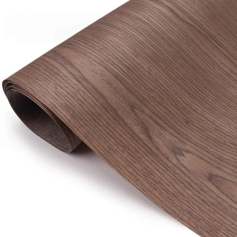 التكنولوجيا البلوط خشب الأبنوس القشرة الخشبية للكمان الأثاث ديكور الحرفية لتقوم بها بنفسك صفائح الخشب الجوز الأسود القشرة لوحات L: 2.5 متر × 58 سنتيمتر #4