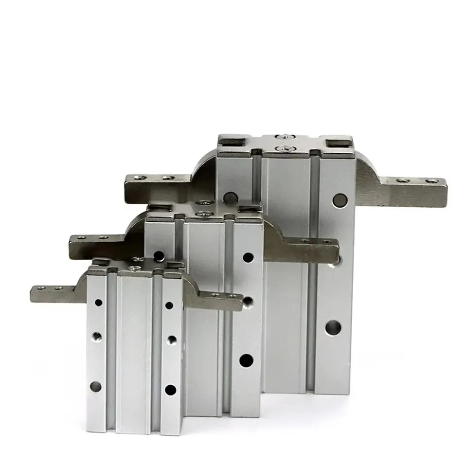 MHY2 10D 16D 20D 25D Pinza pneumatica a doppio effetto SMC dimensione Y Tipo Morsetti in alluminio stile angolare da 180 gradi Foro 10-25mm