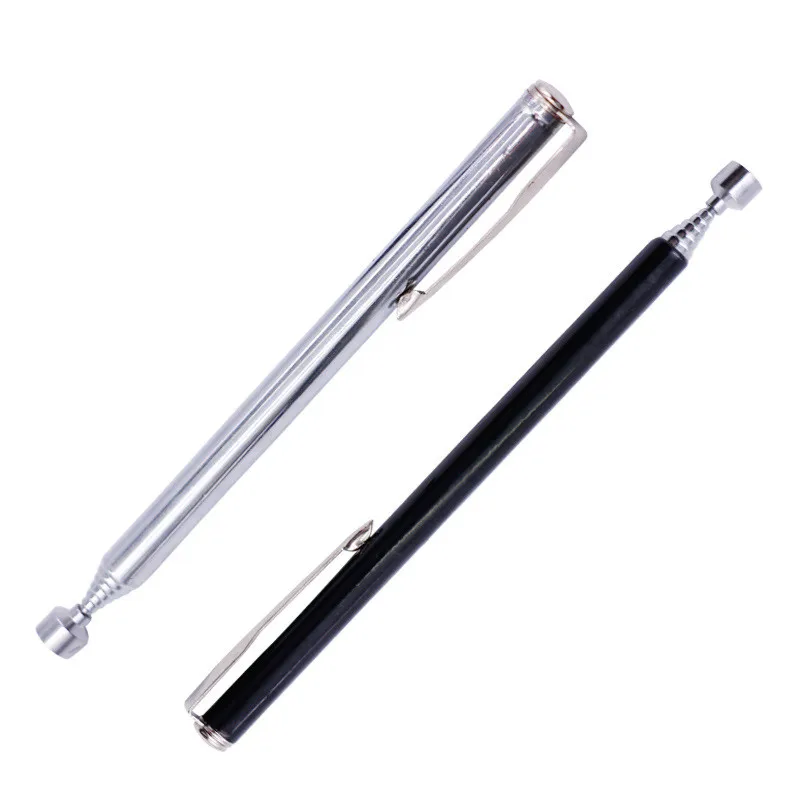 Mini Portable Telescopic Magnetic Pen Hand Portable Magnet Pick Up Tool Adjustable Pickup Rod Stick Picking Up Screws Nut Bolt