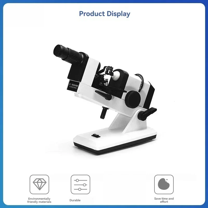 Manual external reading focimeter, lens finder, focimeter, measuring instrument, glasses, optometry lenses