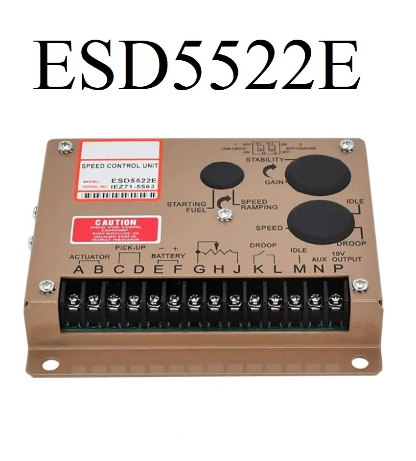 

ESD5522E Genset Generator Engine Speed Governor Control Unit Controller