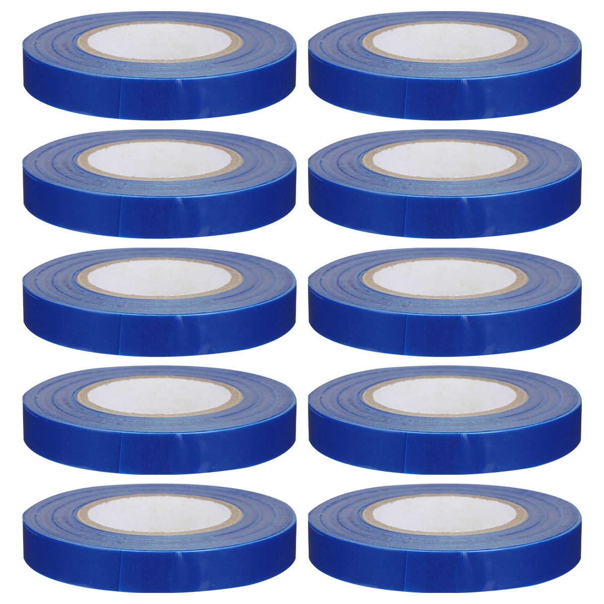 

10 Rolls Plants Lapper Tape Ribbon Gardening Adhesive for Blue Adjustable Pvc Tie