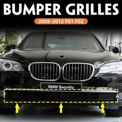for 2009-2012 F01 F02 BMW 740i 750i 760Li Alpina B7 Bumper Grilles 51117184149 51117184150 51117186505 51117186506 51117183870