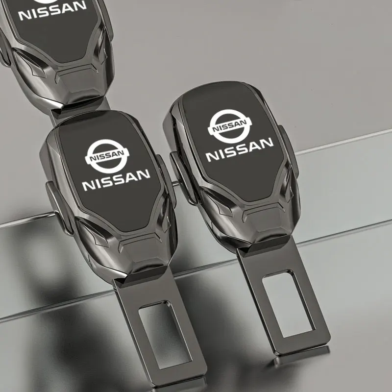 Car Seat Belt Clip Extender Safety Buckle For Nissan murano Navara Qashqai x-trail Patrol NV200 note Frontier Car Accessories