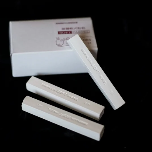 6 Stück weiche Pastellkreide, professionelle weiche Kreidestifte zum Zeichnen, Skizzieren, Schwarz-Weiß-Malerei, Pastelle, Kunstbedarf – Detail 3